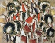 Fernand Leger village in the forest oil on canvas